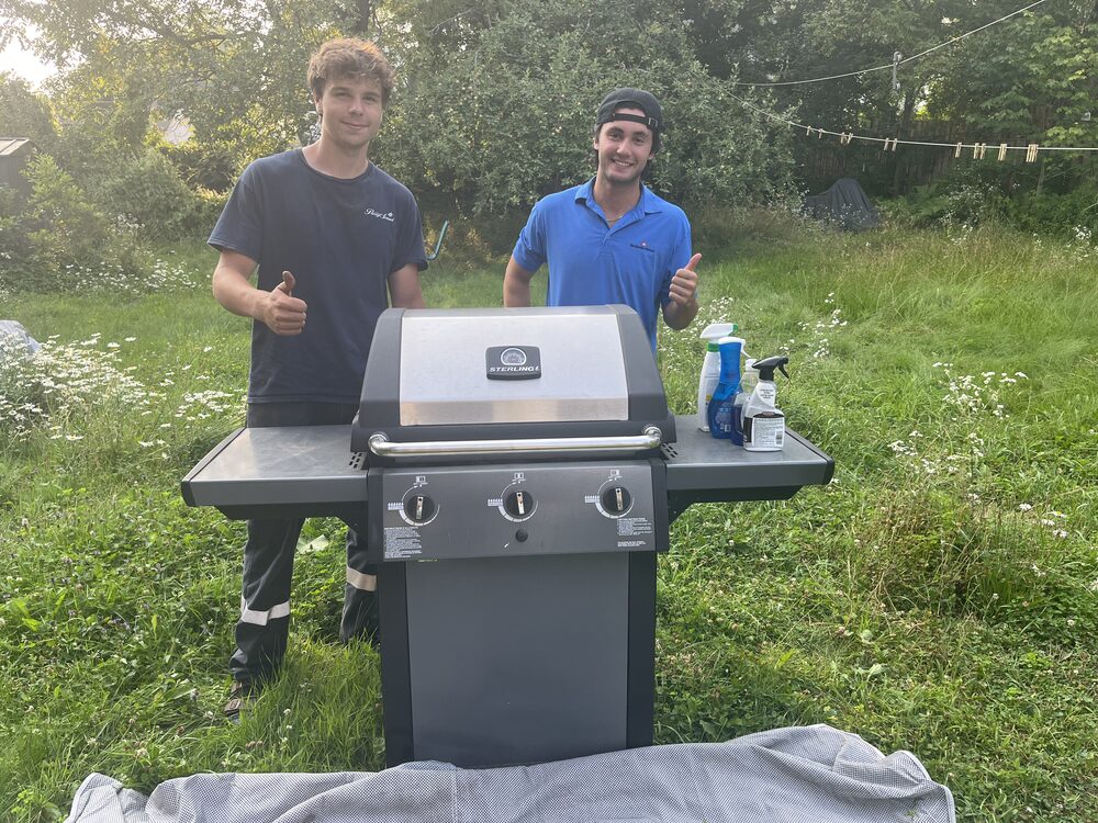 Bram Palmer and Nicholas Gray, owners of Parry Sound Muskoka Barbecue Services